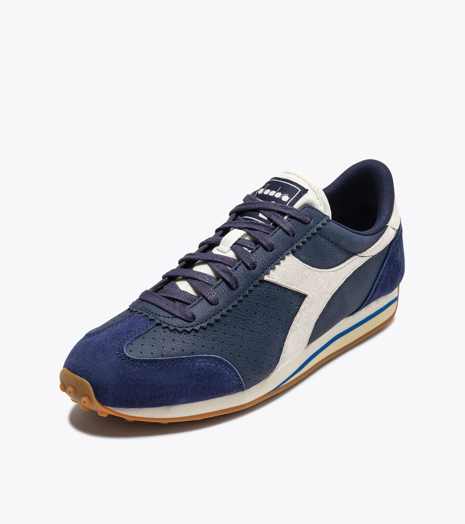 Diadora Rally Punched Medieval Blue