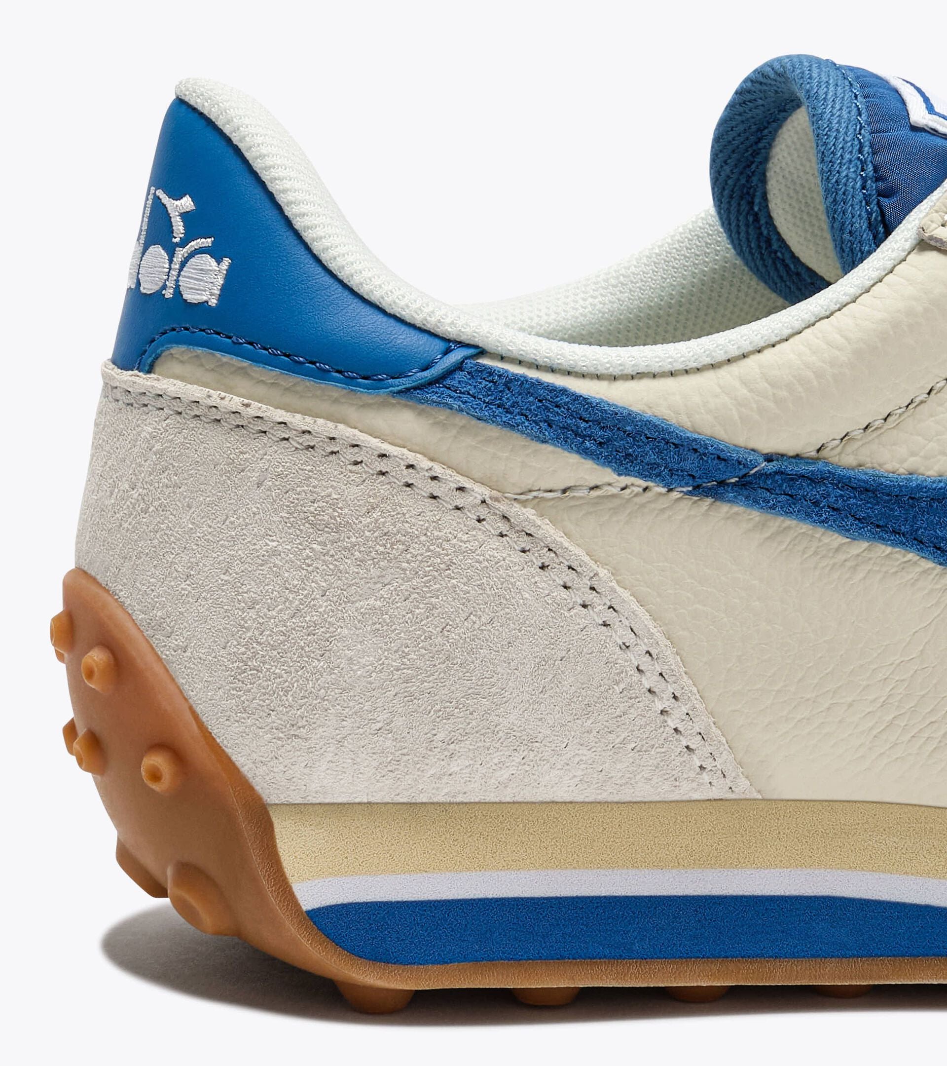 Diadora Rally Punched White/Directoire Blue