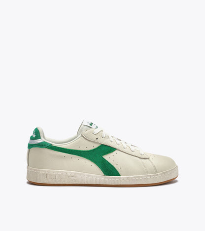 Diadora Game Low Jersey Waxed White /Deep Mint