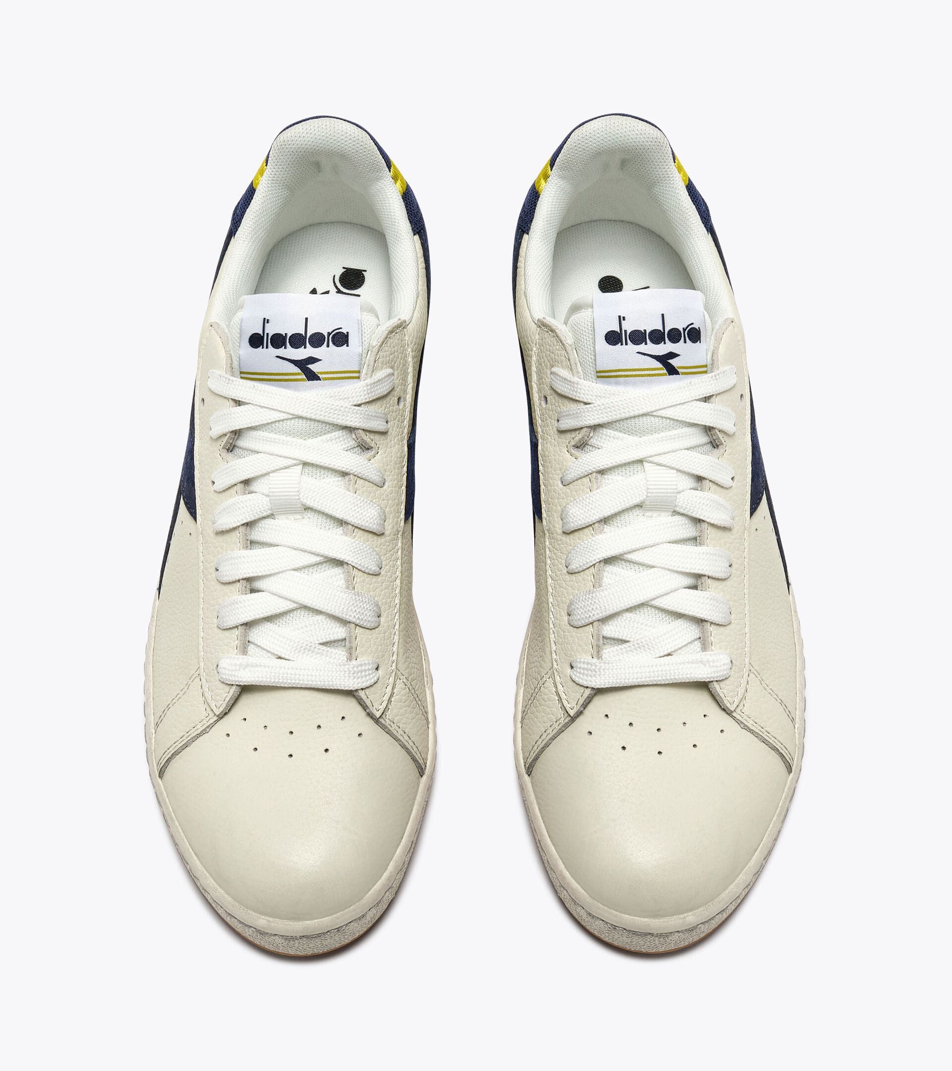 Diadora Game Low Jersey Waxed White/Navy Peony