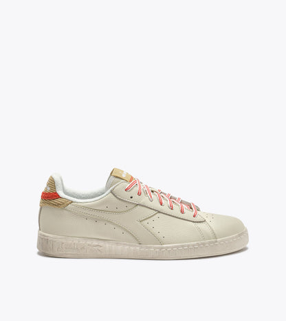Diadora Game Low Tumble Waxed White/Mojave Desert