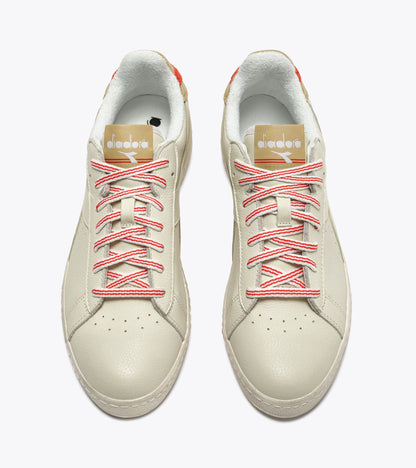Diadora Game Low Tumble Waxed White/Mojave Desert