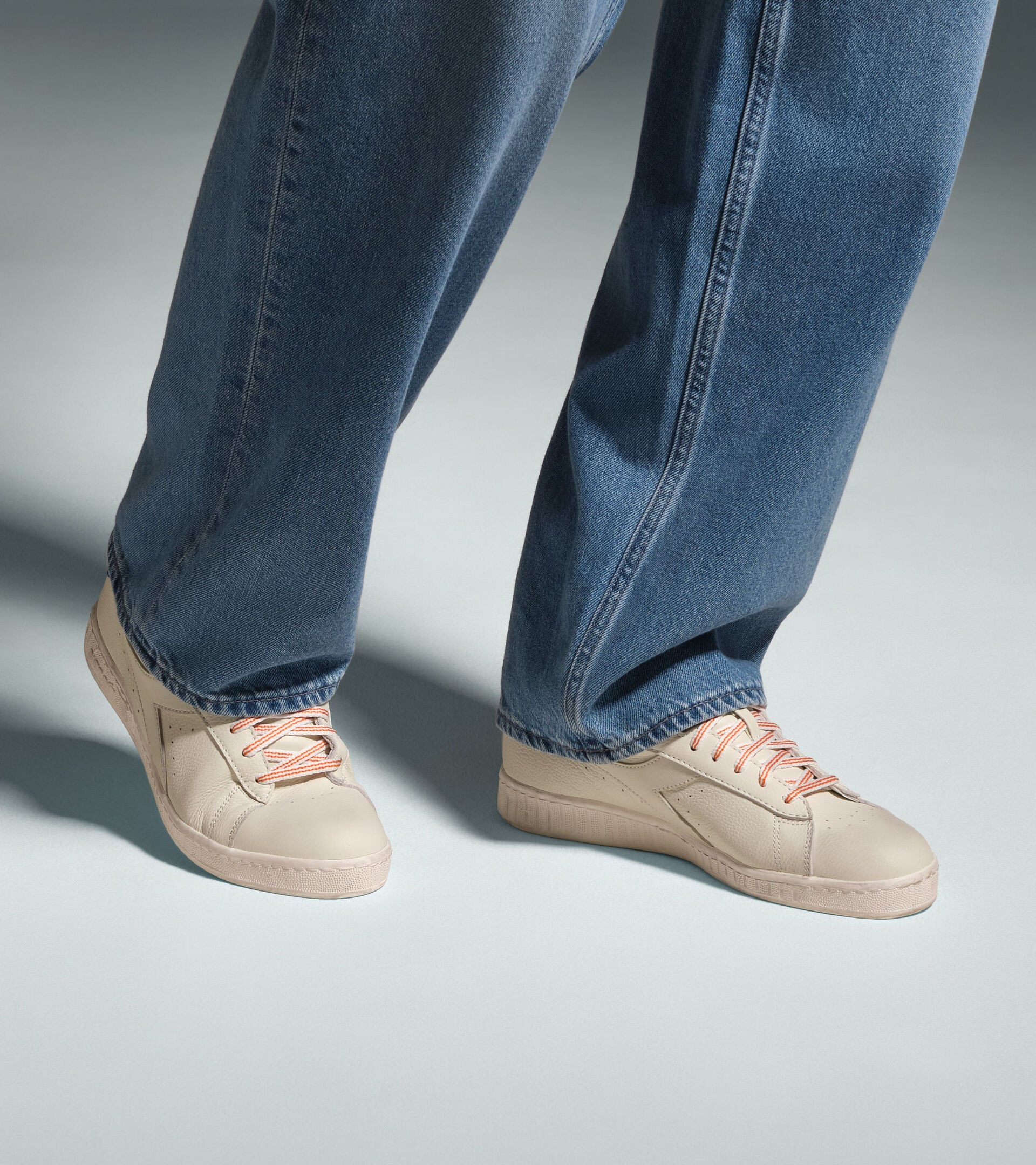 Diadora Game Low Tumble Waxed White/Dazzling Blue