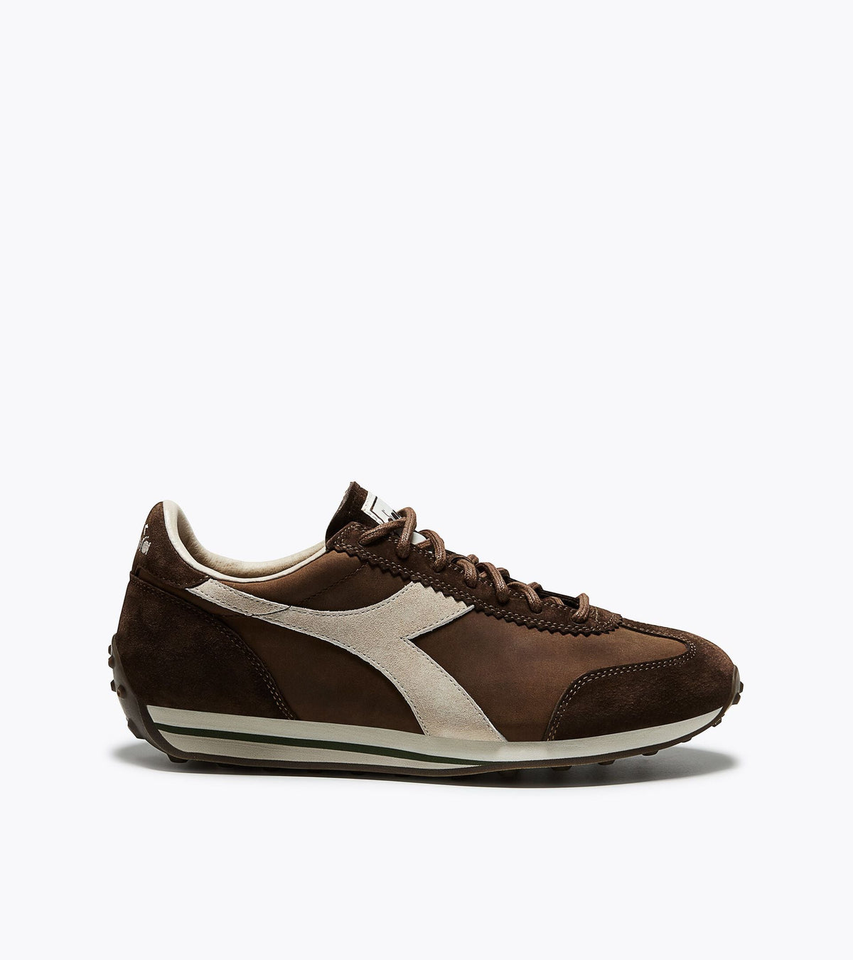 Diadora Rally Waxed Brown Chestnut