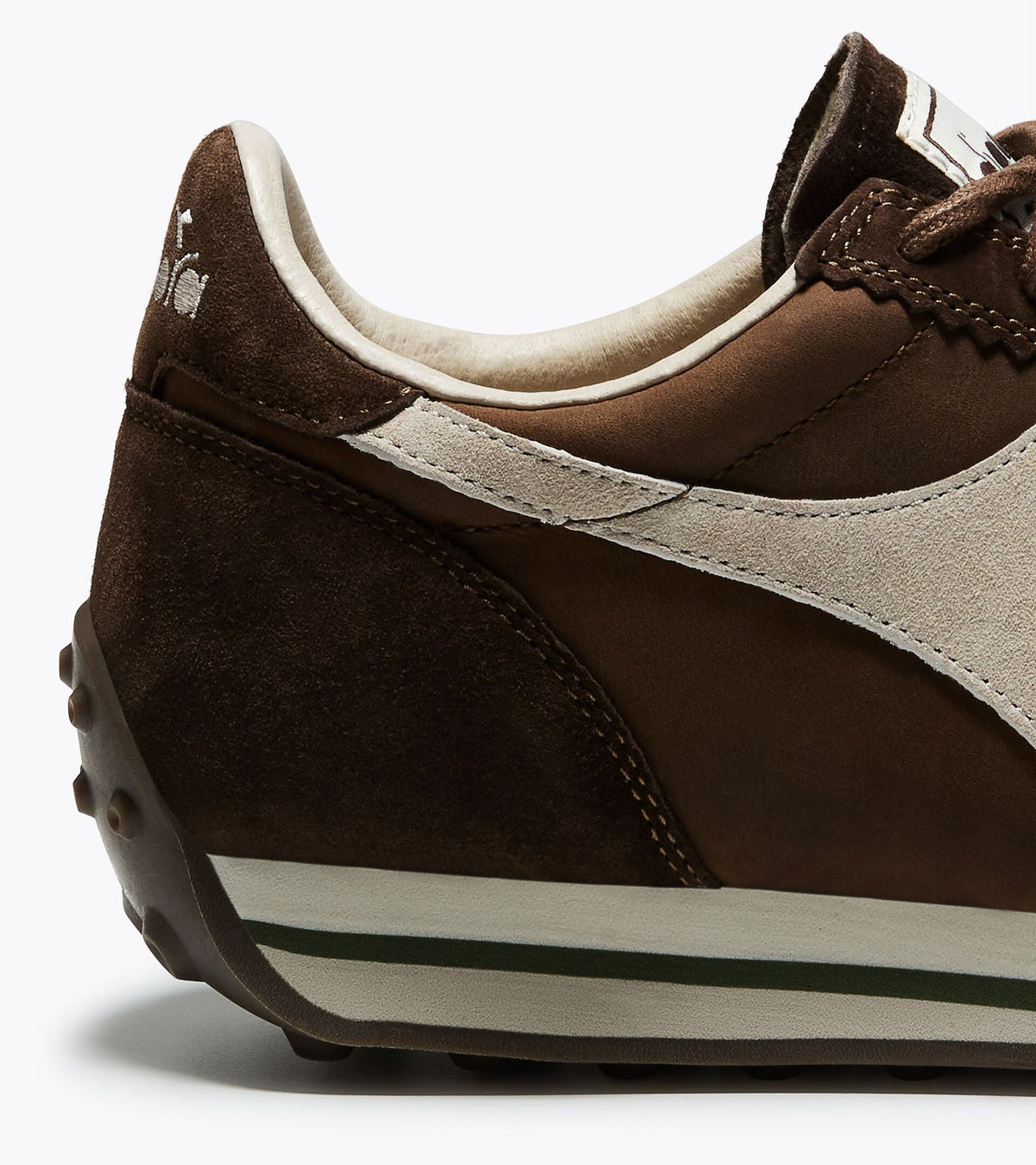 Diadora Rally Waxed Brown Chestnut