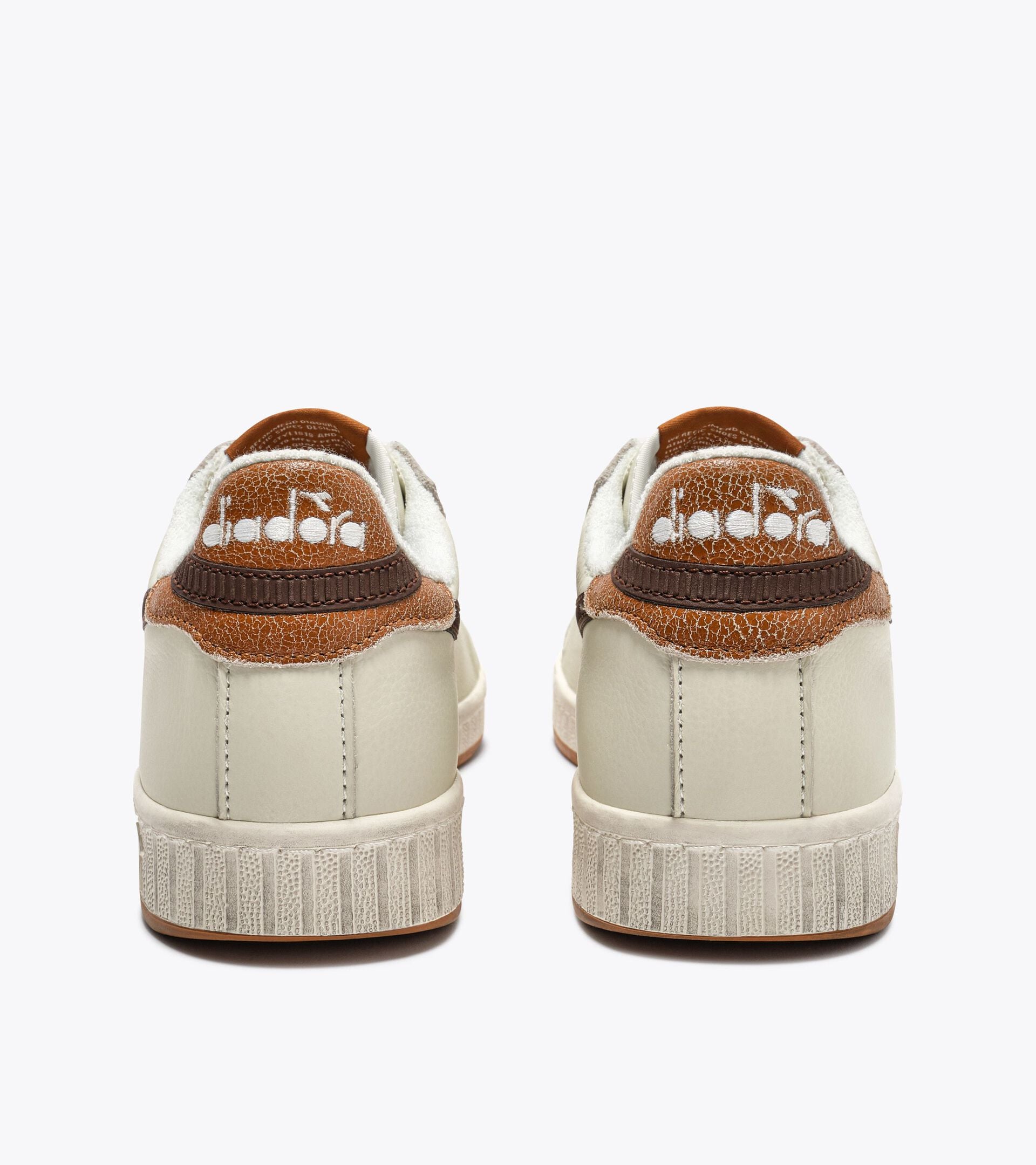 Diadora Game Low Stripes Waxed Shaved Chocolate