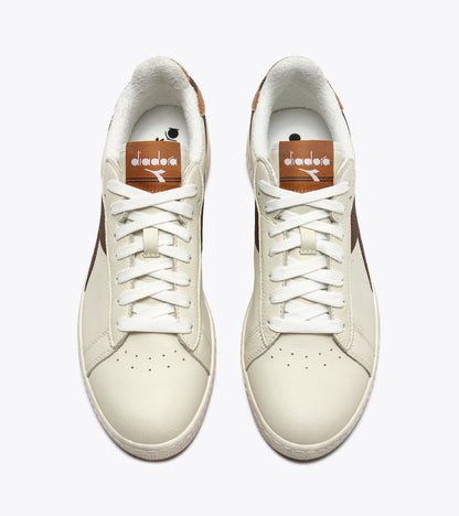 Diadora Game Low Stripes Waxed Shaved Chocolate