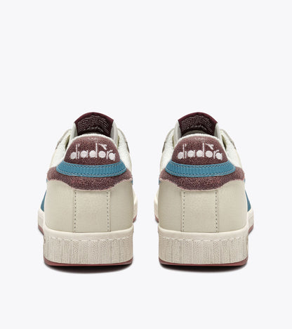 Diadora Game Low Stripes Waxed Sky-Blue Quartz