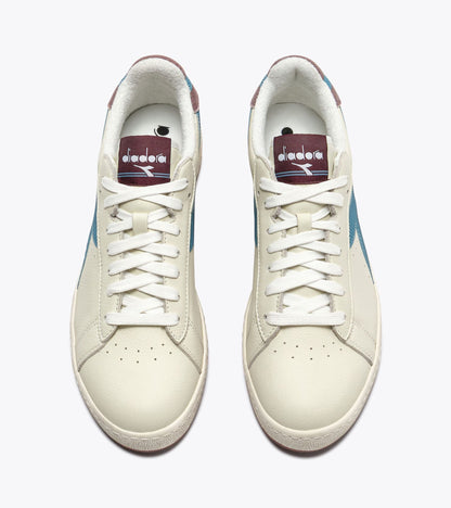 Diadora Game Low Stripes Waxed Sky-Blue Quartz