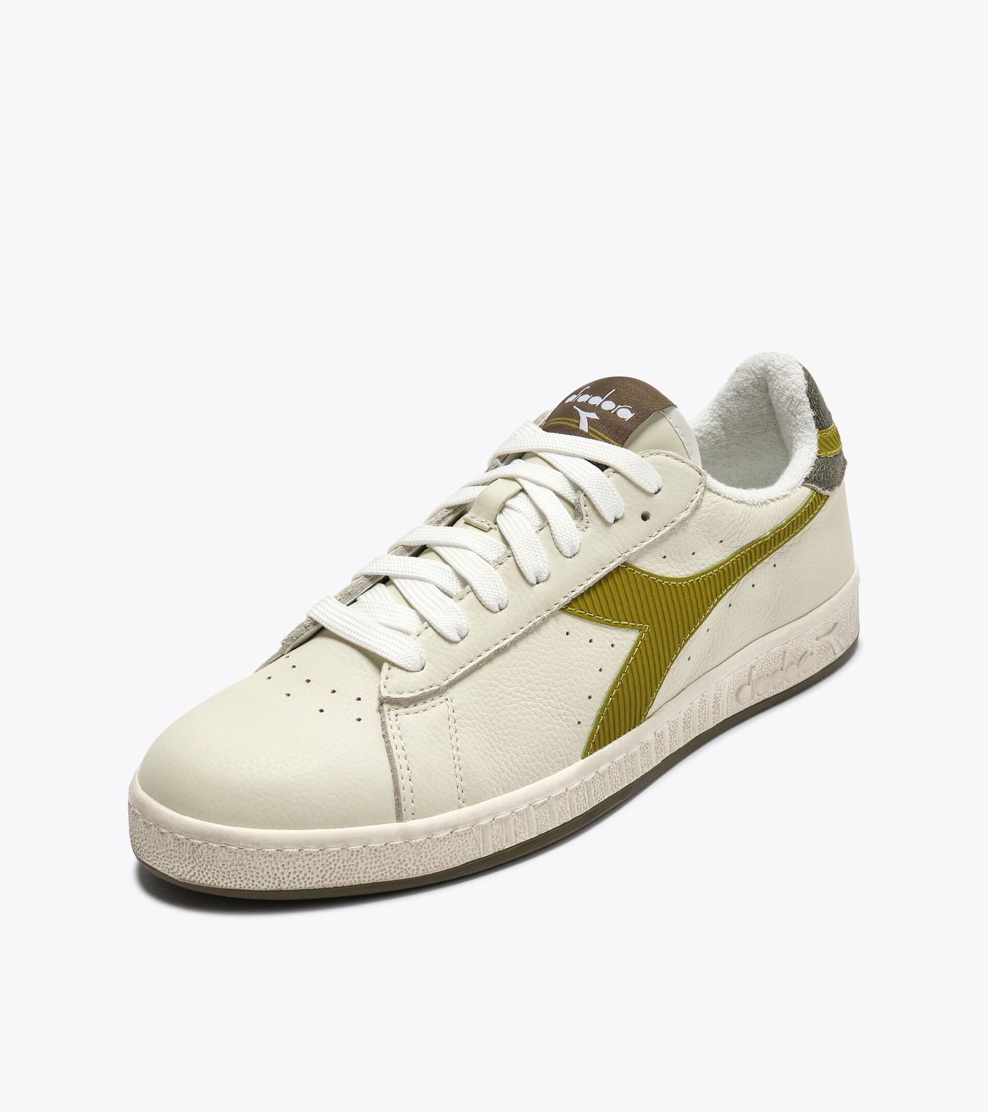 Diadora Game Low Stripes Waxed Golden Cypress