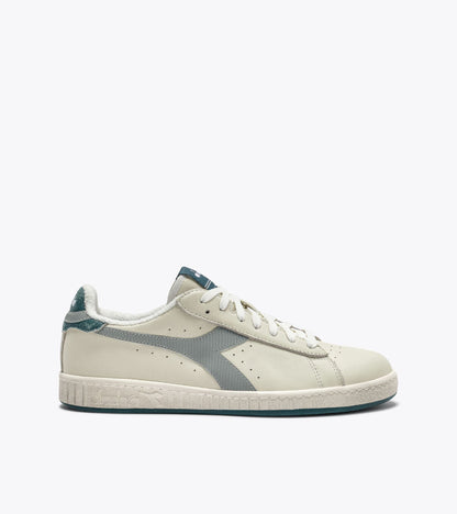 Diadora Game Low Stripes Waxed Green Gray