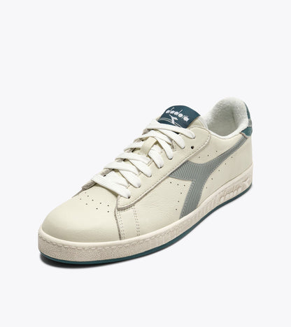 Diadora Game Low Stripes Waxed Green Gray