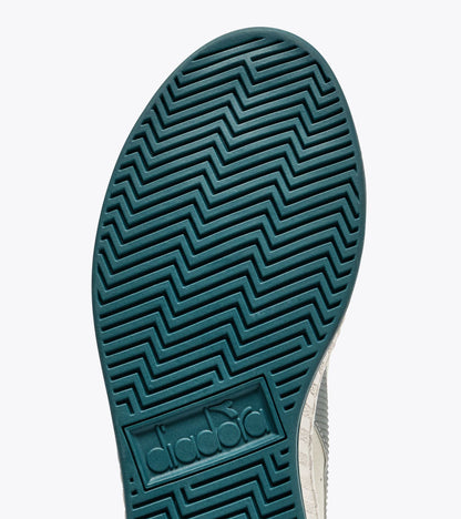 Diadora Game Low Stripes Waxed Green Gray