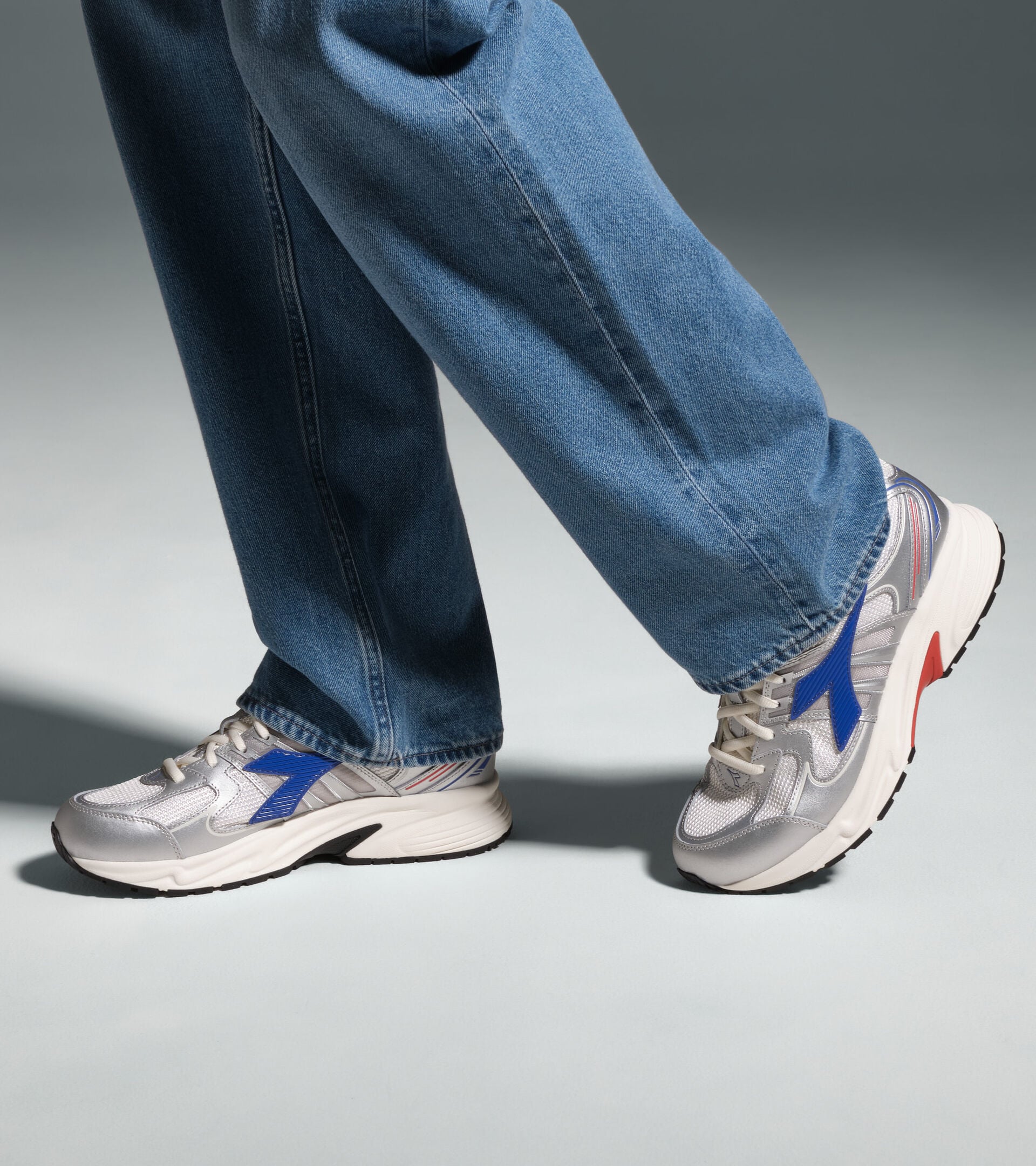 Diadora Mythos Star Met Recycled White/Imperial Blue
