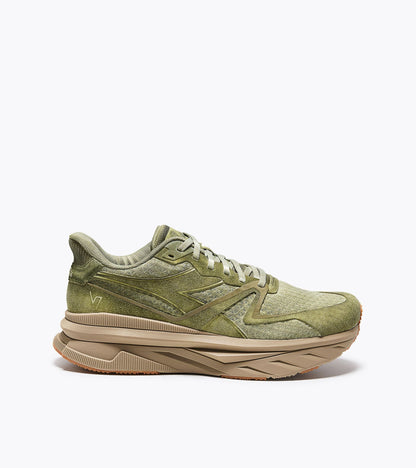 Diadora V7000 Dip Dye Green Lily Pad