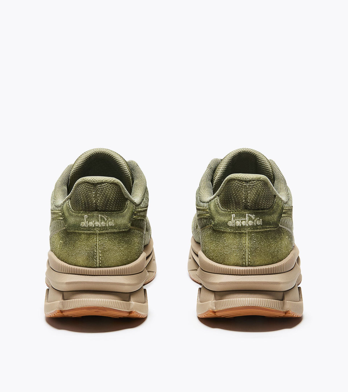 Diadora V7000 Dip Dye Green Lily Pad