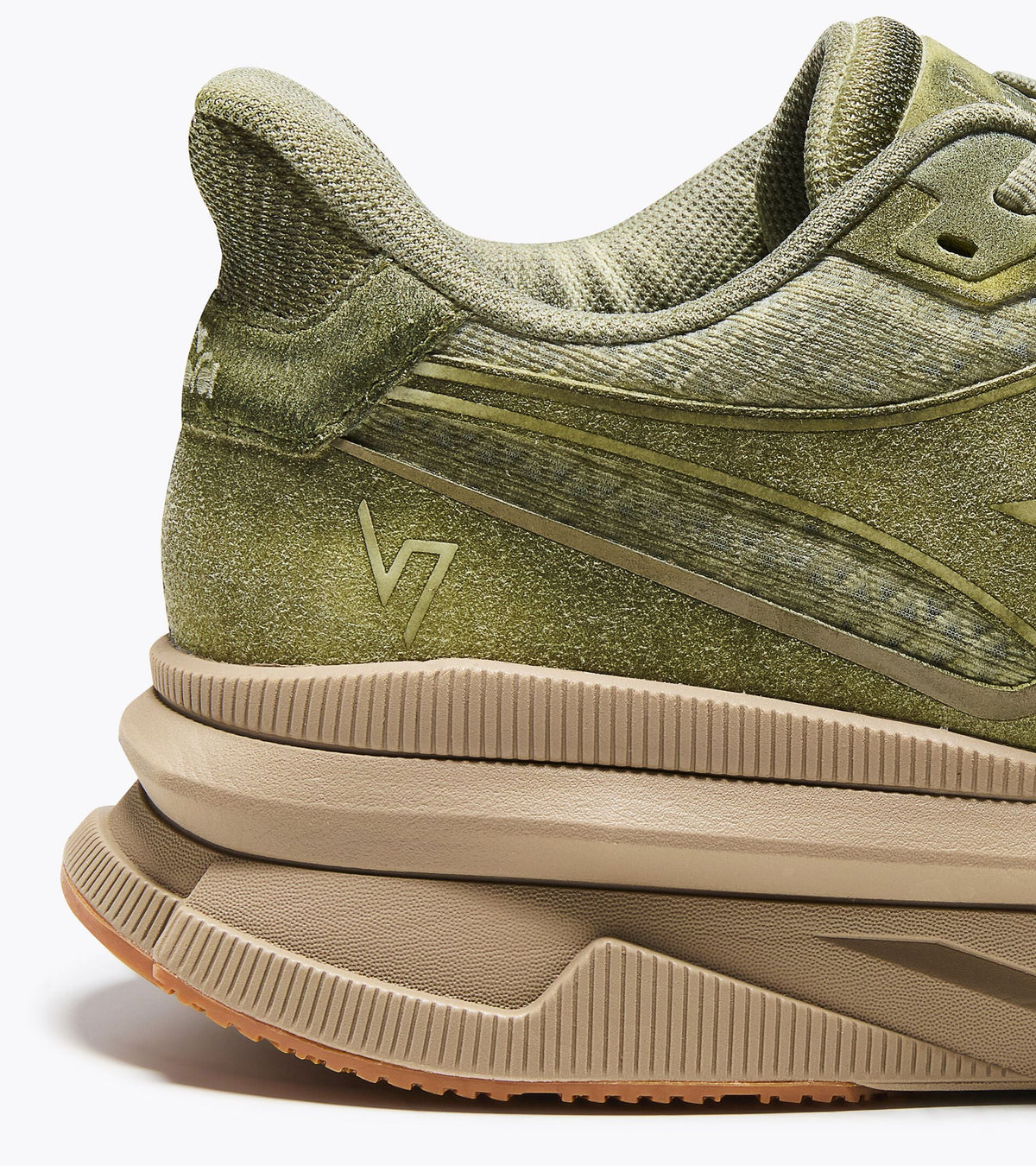 Diadora V7000 Dip Dye Green Lily Pad