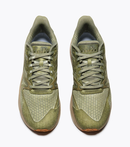 Diadora V7000 Dip Dye Green Lily Pad