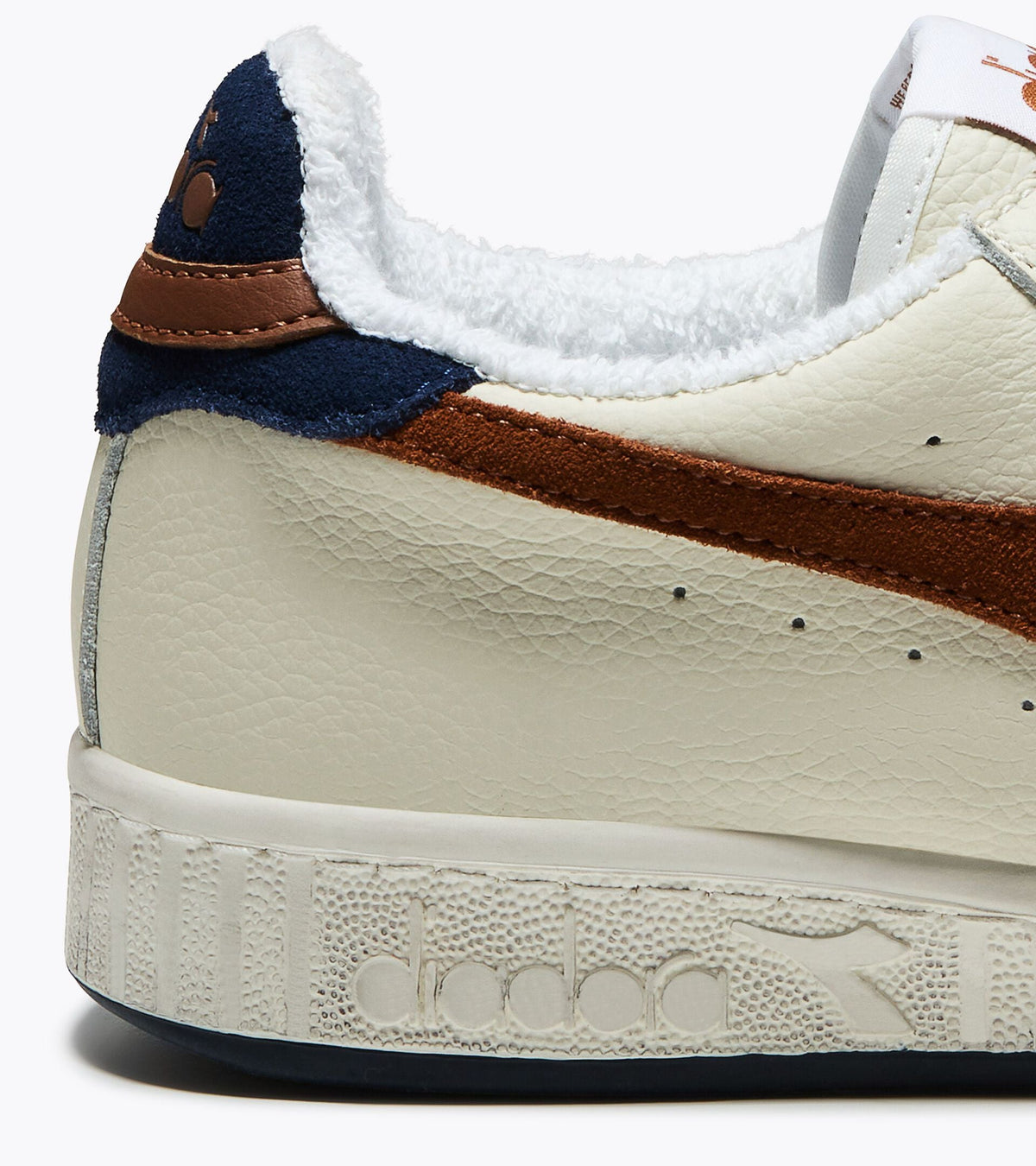 Diadora Game Low Suede Towel White/Brown