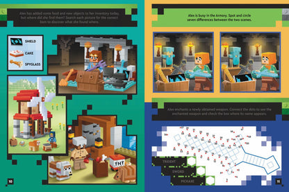 Lego ALEX VS CREEPER MINECRAFT