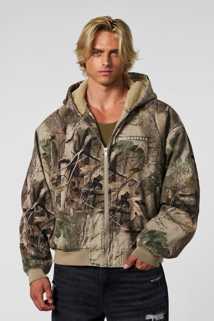YoungLA 5014 - Camo Bronco Jackets Beige Tree Camo