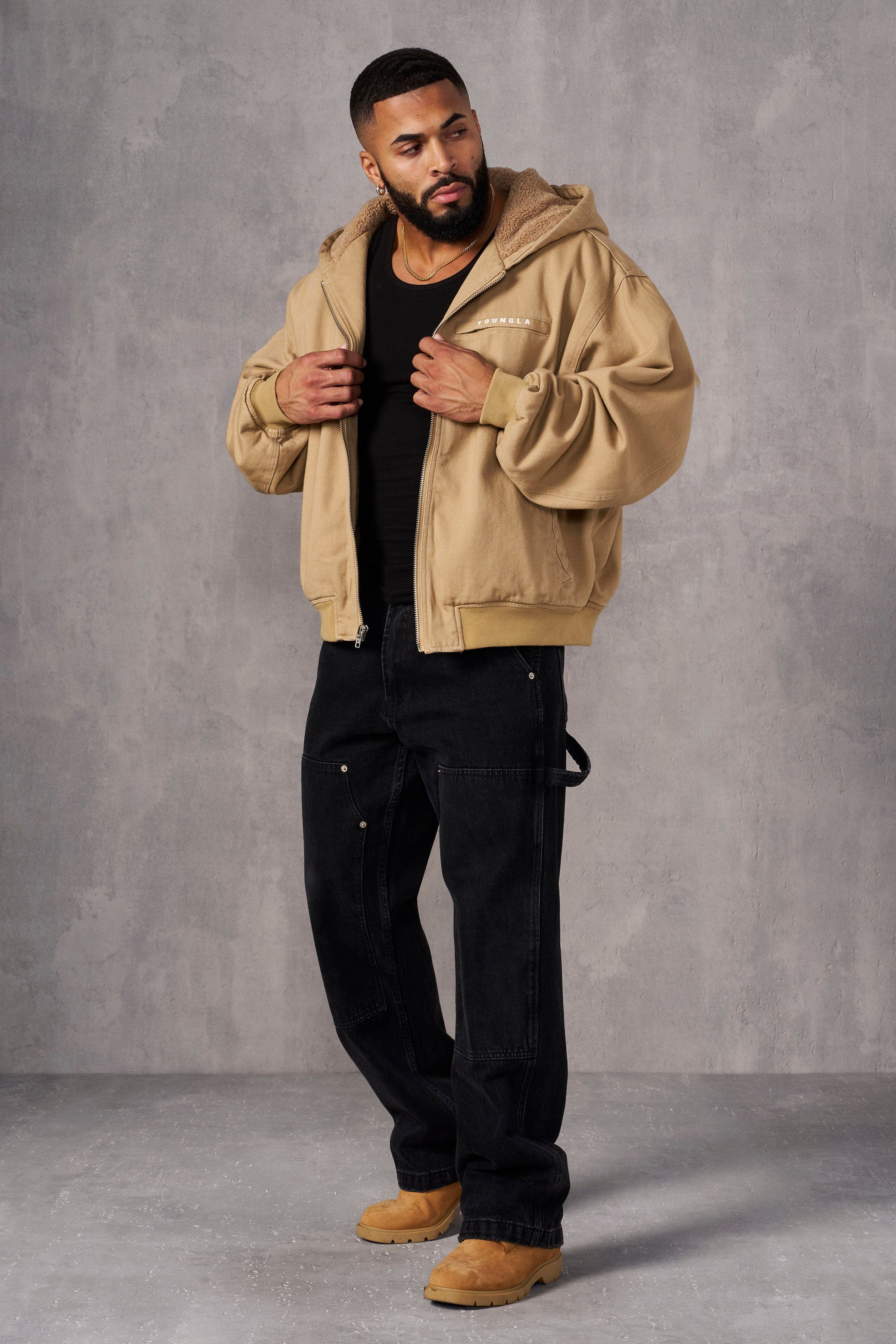 YoungLA 5014 - Bronco Jackets Tan