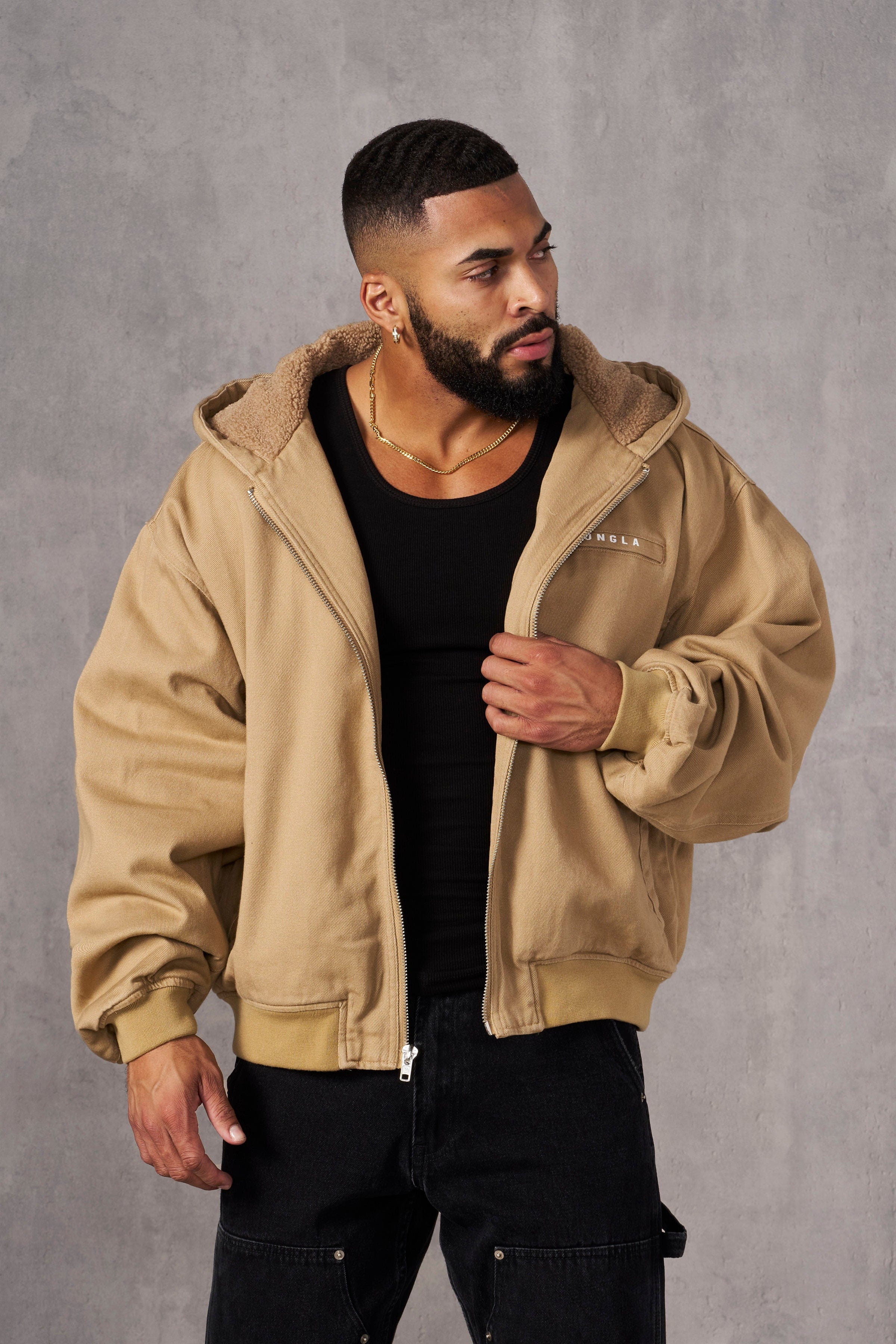 YoungLA 5014 - Bronco Jackets Tan