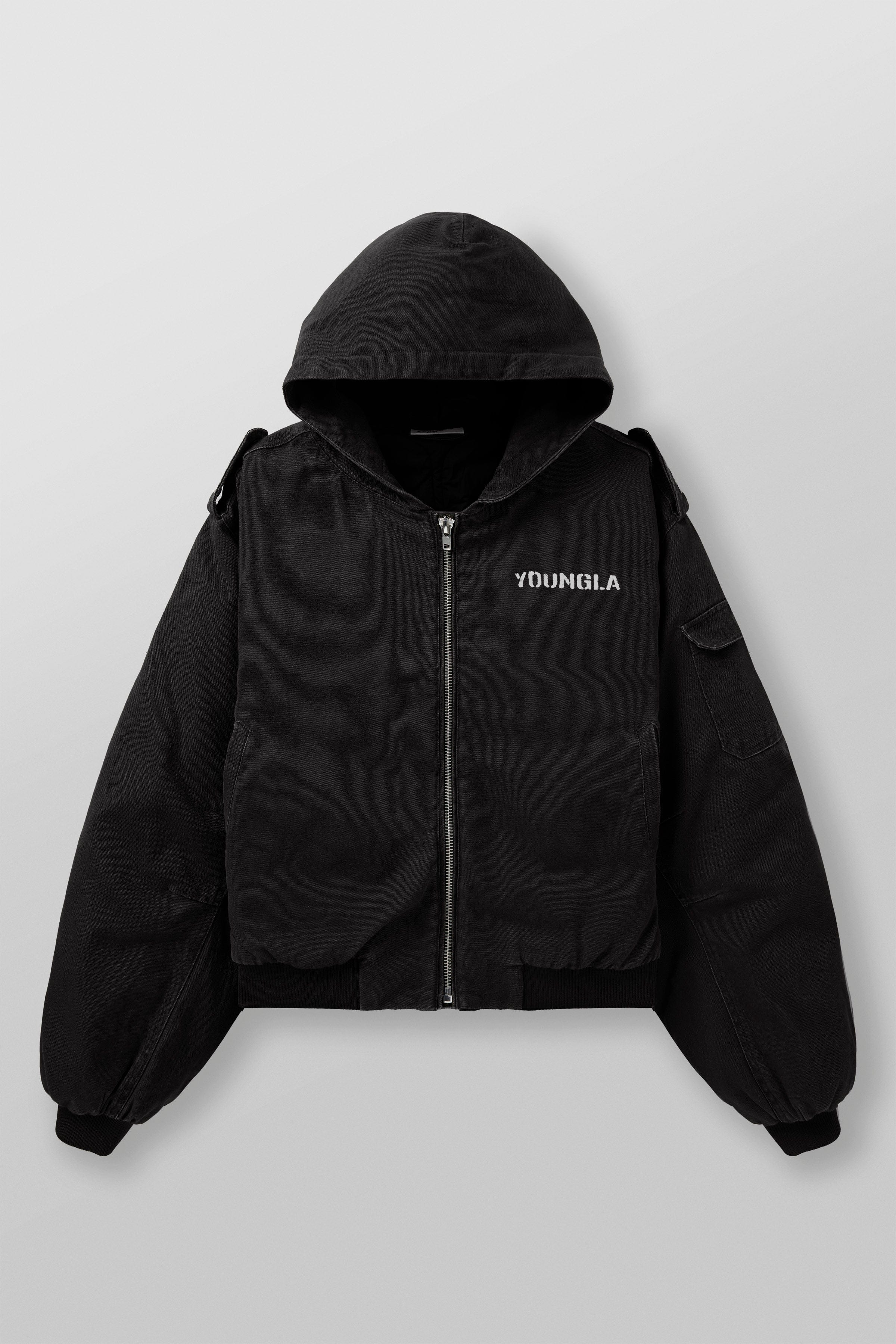 YoungLA 5034 - Aviator Jackets Black