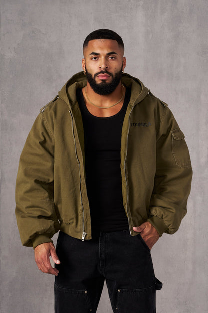 YoungLA 5034 - Aviator Jackets Olive