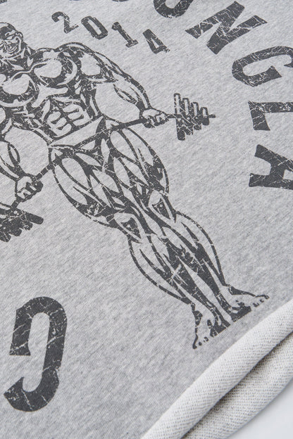 YoungLA 5069 - Golds Gym Vintage Cut Offs Heather Grey