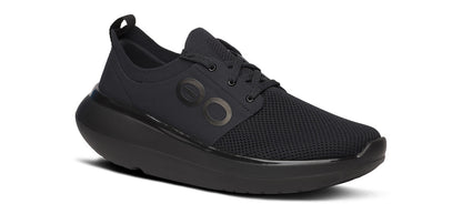 Oofos Women's Lace-Up Shoe Black