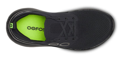 Oofos Women's Lace-Up Shoe Black