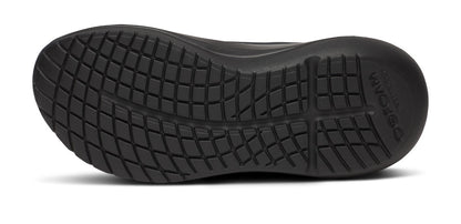 Oofos Women's Lace-Up Shoe Black
