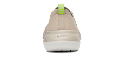Oofos Women's Lace-Up Shoe White & Nomad