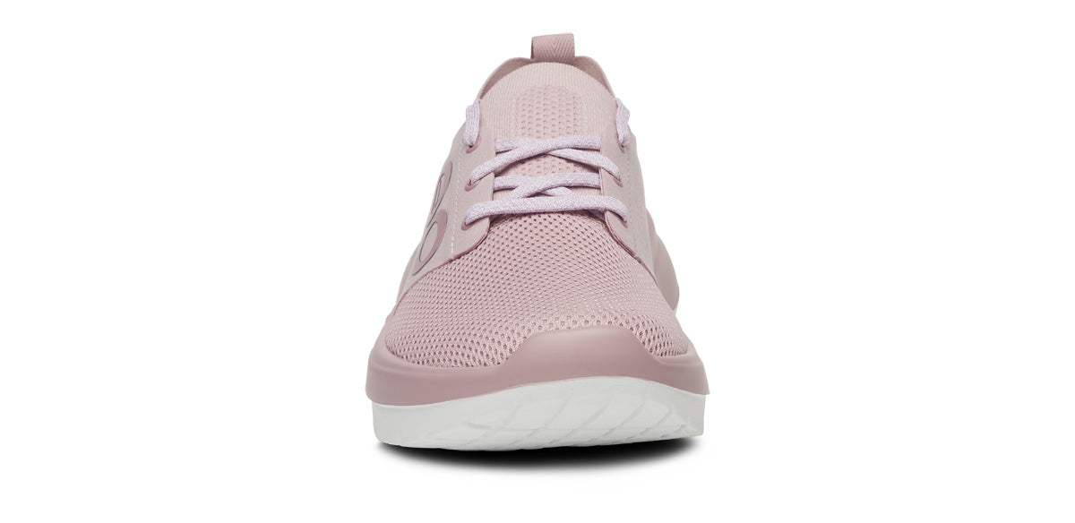 Oofos Women's Lace-Up Shoe White & Stardust