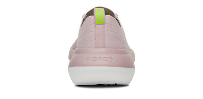 Oofos Women's Lace-Up Shoe White & Stardust