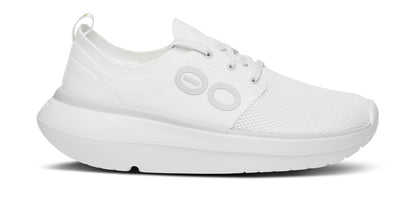 Oofos Women's Lace-Up Shoe White