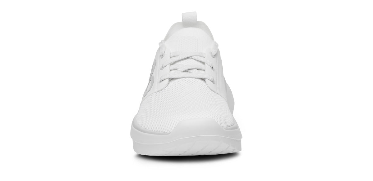 Oofos Women's Lace-Up Shoe White