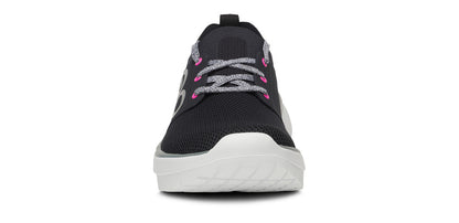 Oofos Women's Lace-Up Shoe White & Black