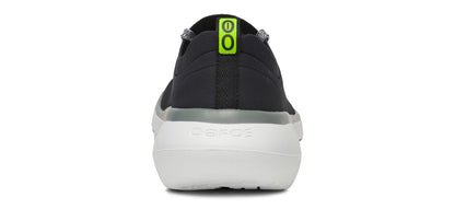 Oofos Women's Lace-Up Shoe White & Black