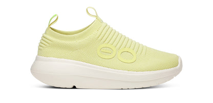 Oofos Women's Slip-On Shoe Chalk & Lemongrass
