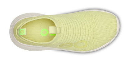 Oofos Women's Slip-On Shoe Chalk & Lemongrass
