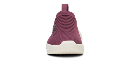 Oofos Women's Slip-On Shoe Chalk & Mulberry