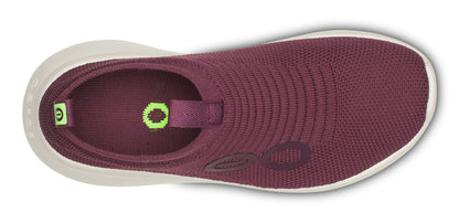 Oofos Women's Slip-On Shoe Chalk & Mulberry