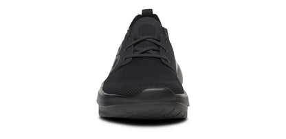 Oofos Men's Lace-Up Shoe Black
