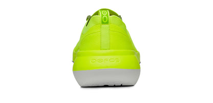 Oofos Men's Lace-Up Shoe White & Electro