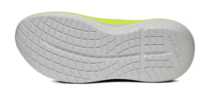 Oofos Men's Lace-Up Shoe White & Electro