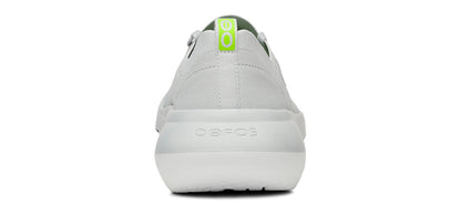 Oofos Men's Lace-Up Shoe White & Glacier
