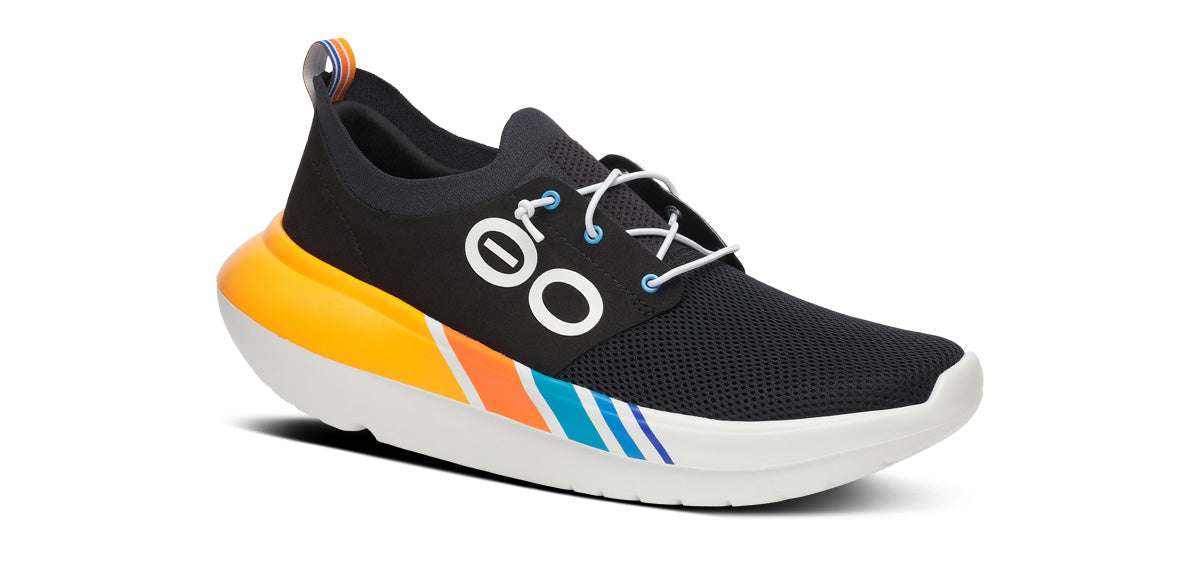 Oofos Men's Lace-Up Shoe NYC
