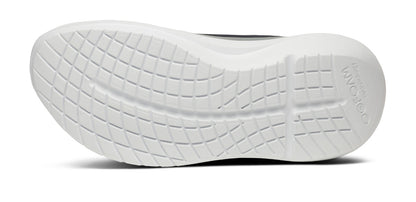 Oofos Men's Lace-Up Shoe White & Black
